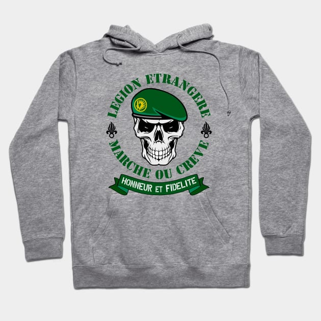 Legion Etrangere Foreign Legion Hoodie by parashop